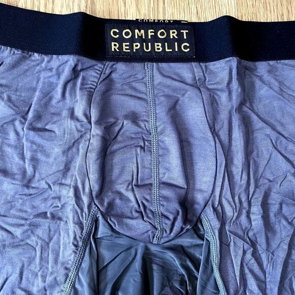 Comfort Republic Bamboo Brief Underwear Gray Medium - Picture 2 of 6